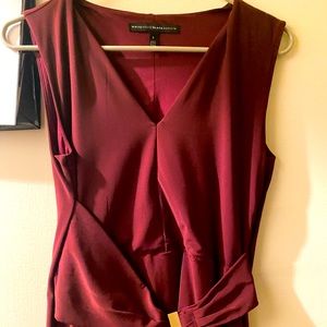 White House Black Market top, size S , Burgandy